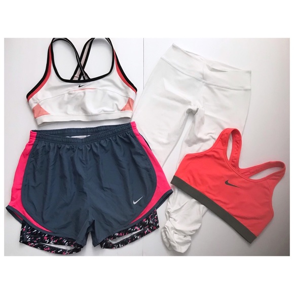 Nike Other - Nike Beyond Yoga Leggings Shorts Sports bra Bundle